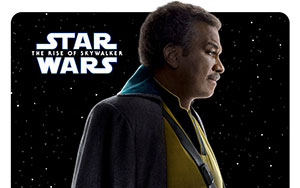 Billy Dee Williams as `Lando Calrissian` in `Star Wars The Rise of Skywalker